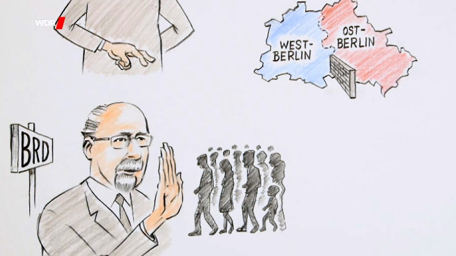 Screenshot aus dem Film "Lügen von Politikern"