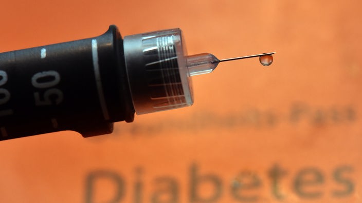 Ein Diabetiker Insulin-Pen.