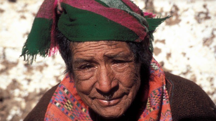 Indio-Mann aus Todos Santos Cachumatan, Guatemala