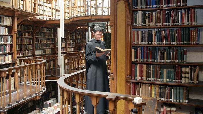 Die Bibliothek der Benediktinerabtei Maria Laach