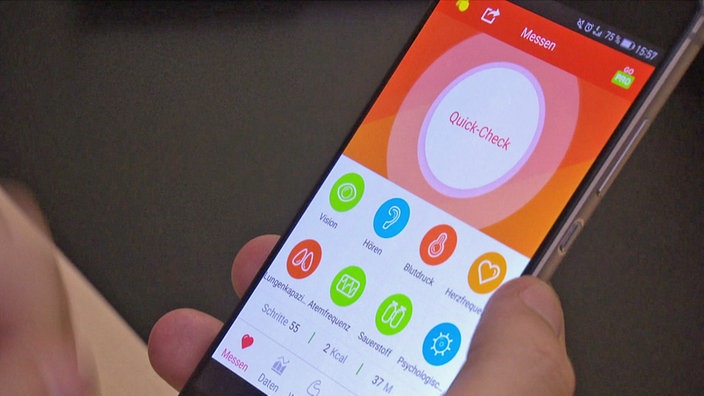 Selbstdiagnose per App | Bildquelle: BR Selbstdiagnose per App