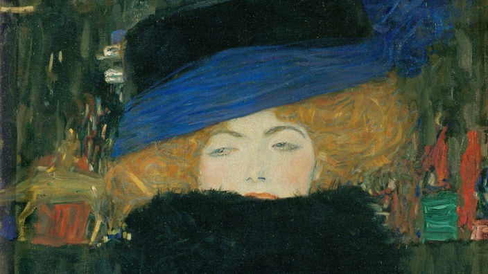 Maler Klimts Werk: "Dame mit Hut und Federboa"