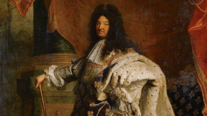 Leinwandporträt von Ludwig XIV.