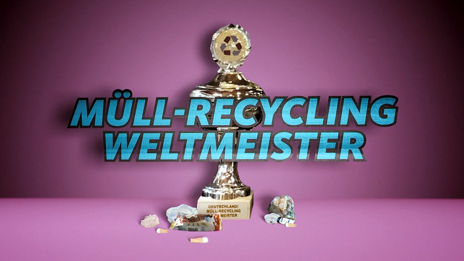 Screenshot aus dem Film "Müllmythos 3: Die Deutschen sind Recyclingweltmeister"