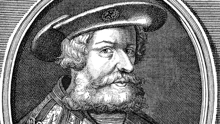 Mittelalterlicher Kupferstich des griechischen Mathematikers und Philosophen Ptolemäus | Bildquelle: Interfoto/Zeit Bild Mittelalterlicher Kupferstich des griechischen Mathematikers und Philosophen Ptolemäus