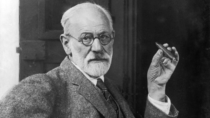 Sigmund Freud, Aufnahme von 1926. | Bildquelle: dpa Picture-Alliance/Imagno Sigmund Freud, Aufnahme von 1926.
