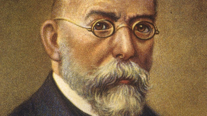 Porträt von Robert Koch 