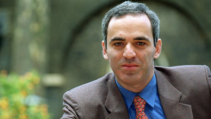 Schachweltmeister Garri Kasparow im Jahr 2000