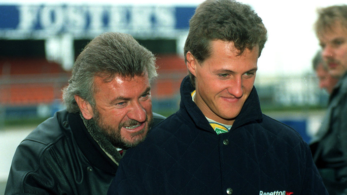 Schumacher mit Willi Weber