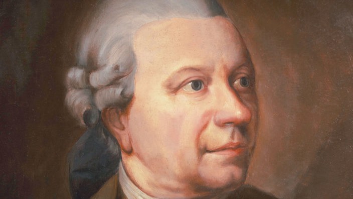 Das Gemälde zeigt Friedrich Gottlieb Klopstock im Profil
