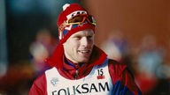 Der Skilangläufer Björn Daehlie lächelt im Jahr 1993 in die Kamera