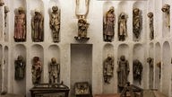 Mumien in den Kapuziner Katakomben in Palermo
