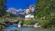 Malerwinkel in Ramsau bei Berchtesgaden.