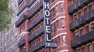 Fassade des Chelsea Hotels in New York City
