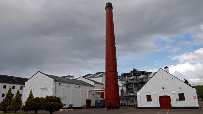Benromach Distillery in Schottland