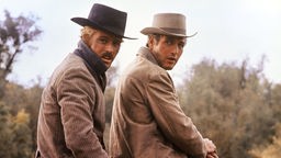 Butch Cassidy und Sundance Kid, dargestellt von Paul Newman und Robert Redford