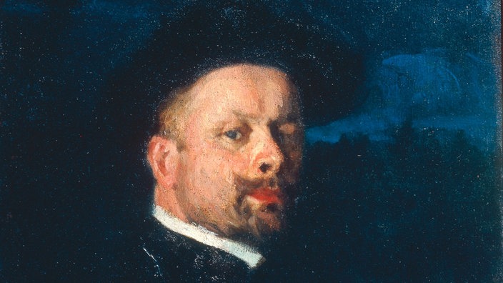 Ein Selbstbildnis des Künstlers Alexej Jawlensky aus den 1890er-Jahren | Bildquelle: akg-images Ein Selbstbildnis des Künstlers Alexej Jawlensky aus den 1890er-Jahren