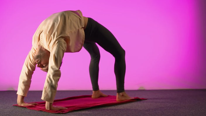 Screenshots aus dem Film "Wie Yoga nach Deutschland kam"