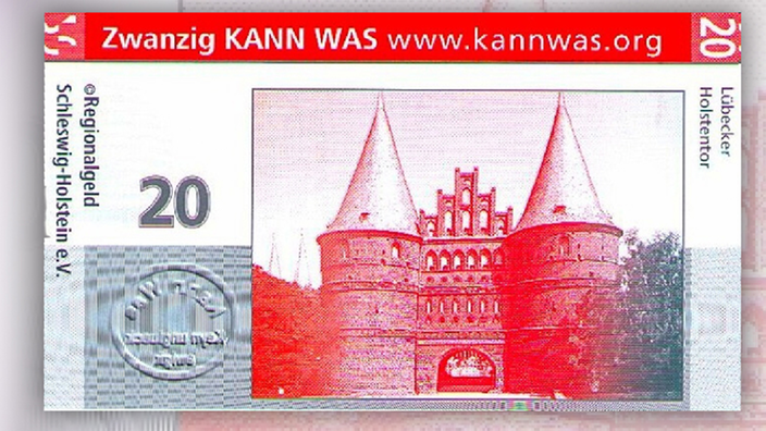 Foto von einem Geldschein KannWas