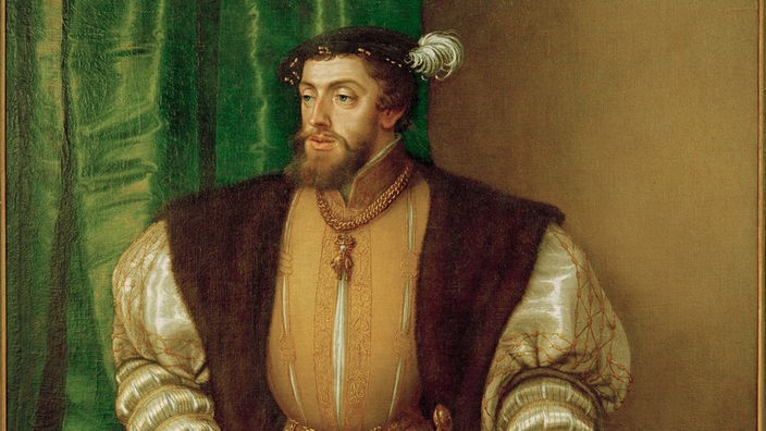 Porträt des römisch-deutschen Kaisers Karl V.