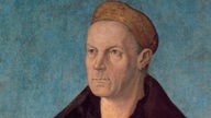 Porträt von Jakob Fugger, dem Reichen, gemalt von Albrecht Dürer.