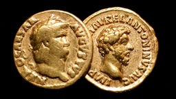 Zwei römische Goldmünzen
