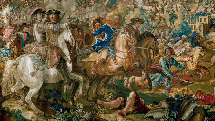Bildteppich: Belagerung Wiens 1683