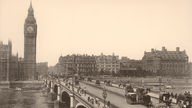 Historisches Foto Londons um 1900