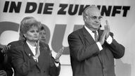 Helmut Kohl mit Ehefrau Hannelore 1994