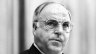 Porträt Helmut Kohl