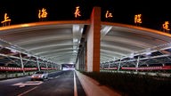Chongming Tunnel in Shanghai.