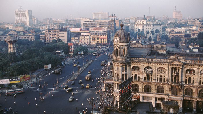 Blick über Kalkutta