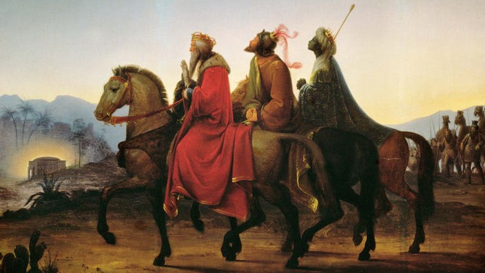 Gemälde: Die Heiligen Drei Könige