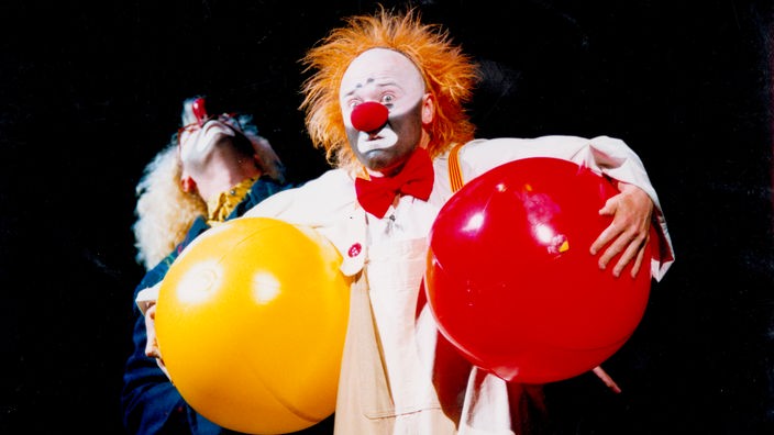 Clown Leonid Leikine vom Cirque du Soleil 