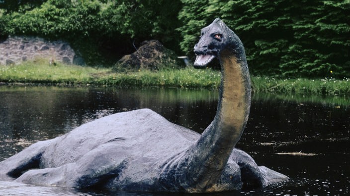 Modell des Seeungeheuers von Loch Ness