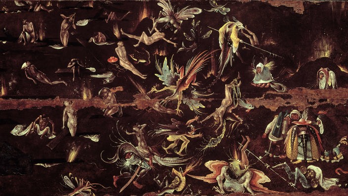 Gemälde: Jüngstes Gericht von Hieronymus Bosch