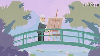 Screenshot aus dem Film "Claude Monet"