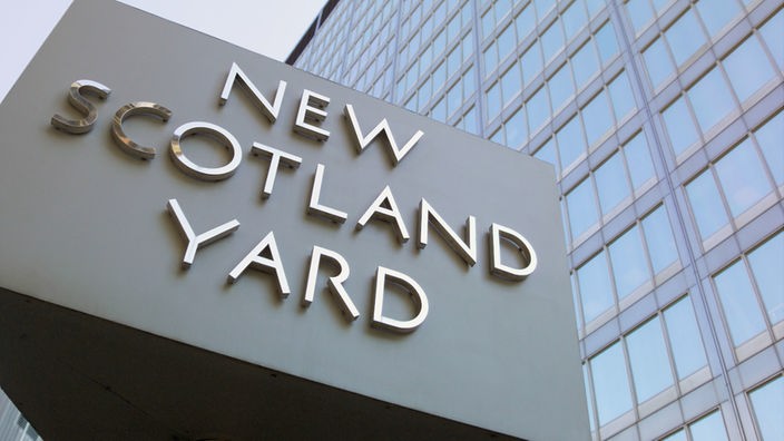 Gebäude New Scotland Yard in London