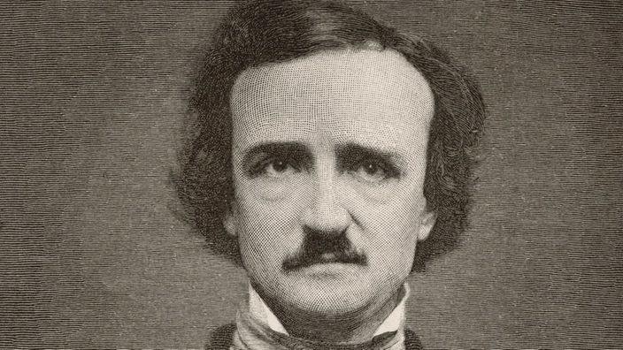 Porträtfoto von Edgar Allan Poe