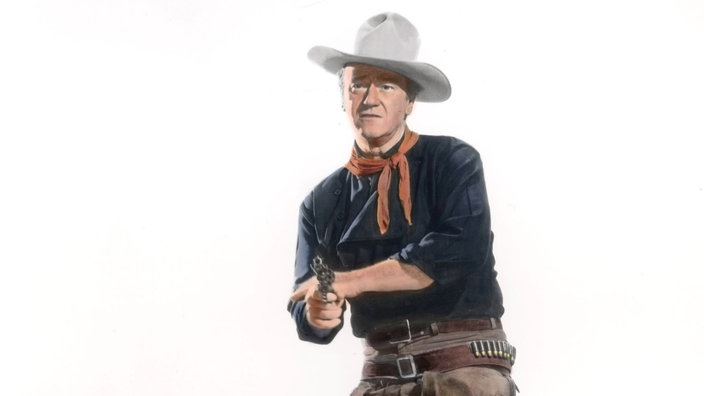 John Wayne als Westernheld | Bildquelle: akg John Wayne als Westernheld