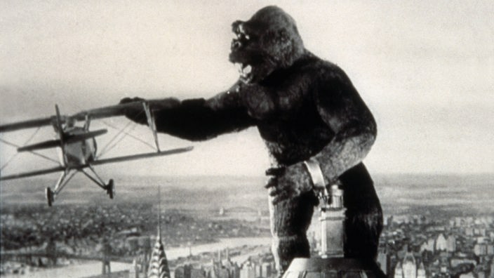 Szene aus dem Film 'King Kong' von 1933