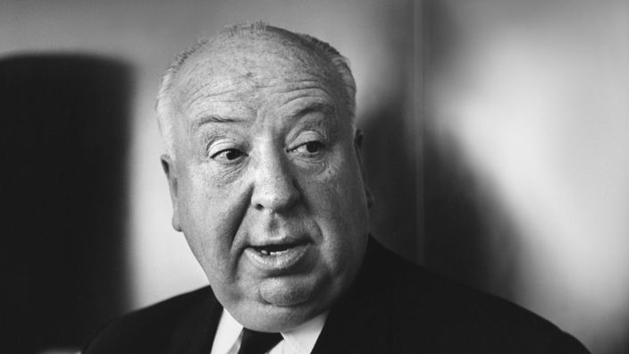 Regisseur Alfred Hitchcock in den 1960er-Jahren