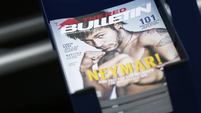 The Red Bulletin mit Neymar auf dem Cover.