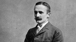 Porträt des amerikanischen Erfinders und Kodak-Gründers George Eastman