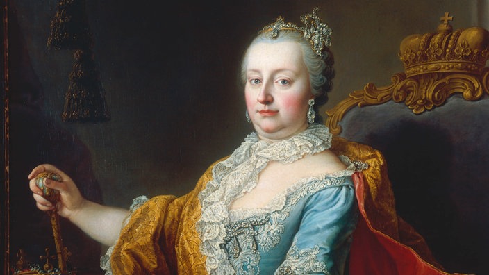 Gemälde von Kaiserin Maria Theresia. | Bildquelle: akg Gemälde von Kaiserin Maria Theresia.