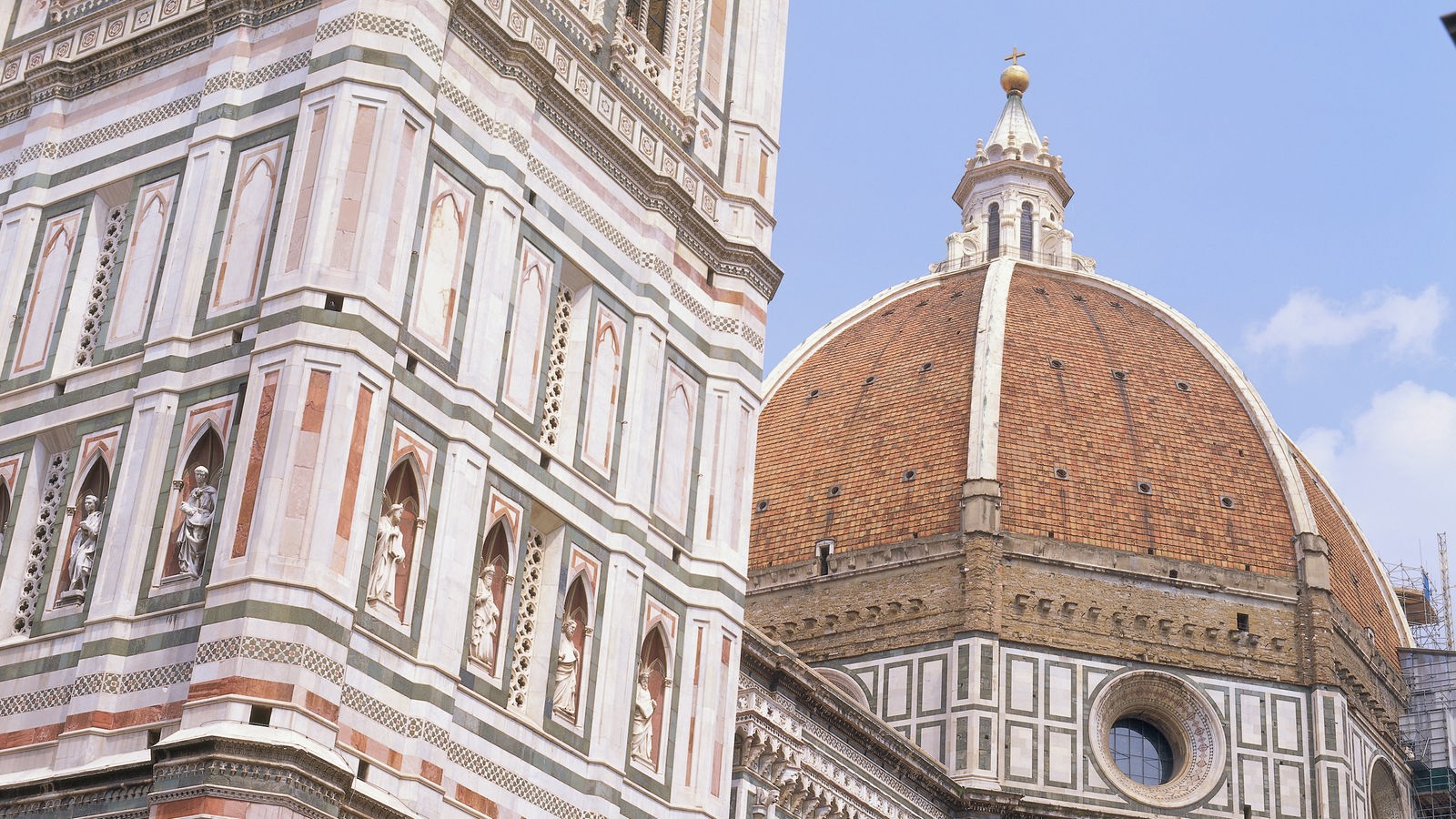 Detailansicht des Domes von Florenz