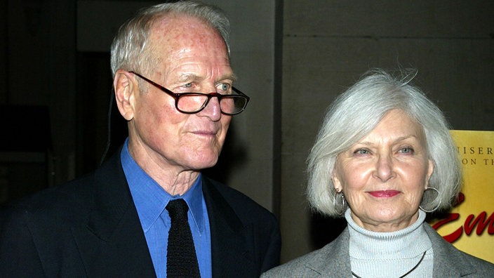 Das Paar Paul Newman und Joanne Woodward. | Bildquelle: dpa Das Paar Paul Newman und Joanne Woodward.