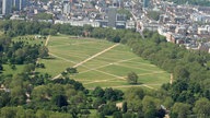 Luftaufnahme von Hyde Park in London