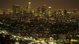 Los Angeles bei Nacht.