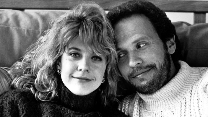Filmszene aus "Harry und Sally" mit Meg Ryan und Billy Crystal. | Bildquelle: dpa Filmszene aus "Harry und Sally" mit Meg Ryan und Billy Crystal.